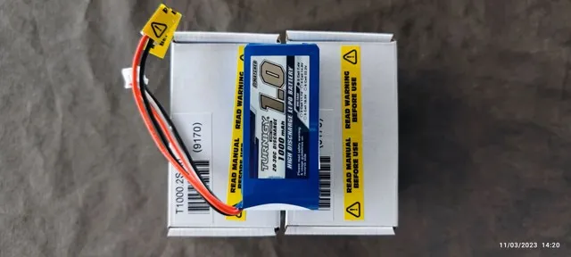 Bateria Lipo Turnigy 1000 2S