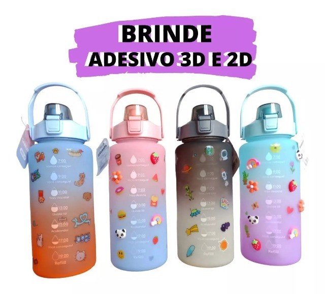 Garrafa Água 2L (Qualidade Premium)