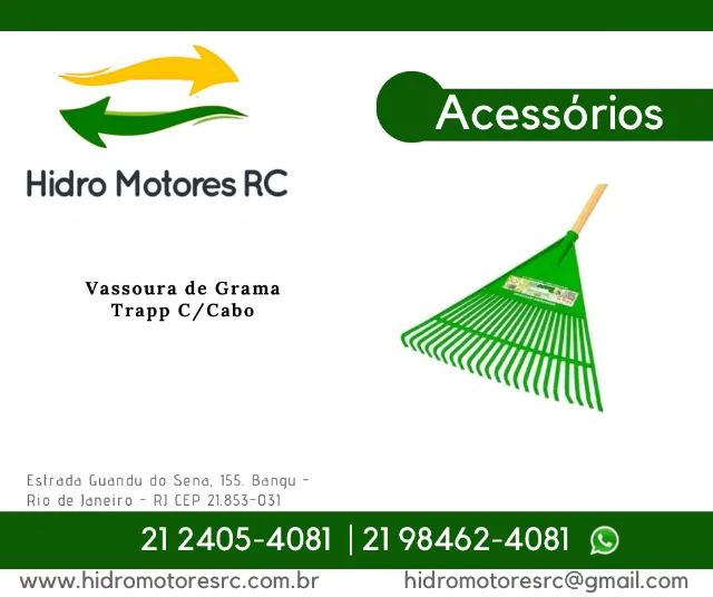 vassoura para grama