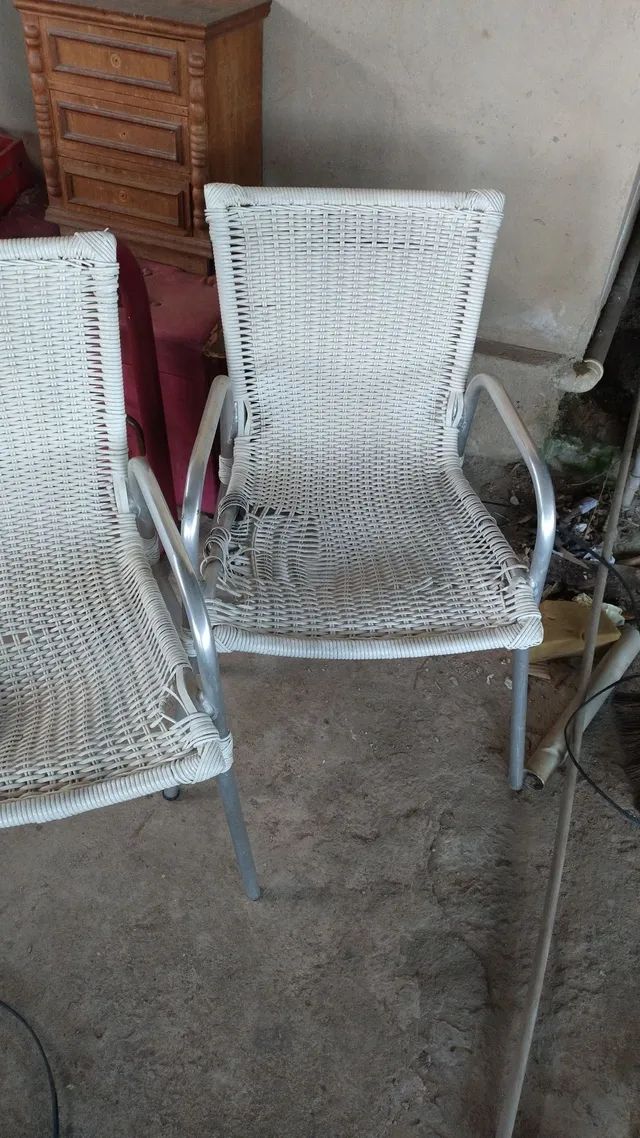 Cadeiras em alumínio para reforma  - Foto 4