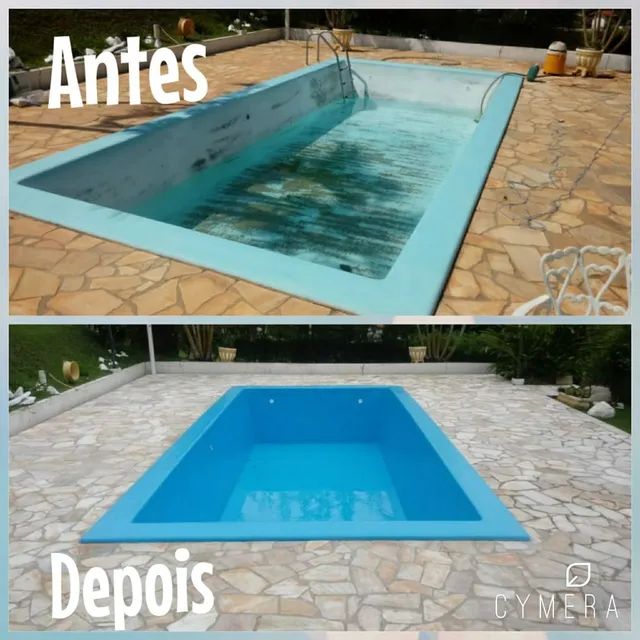 Recuperação e pintura de piscina  - Foto 4