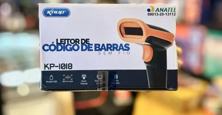 Promoção Leitor de Código de Barras Sem Fio