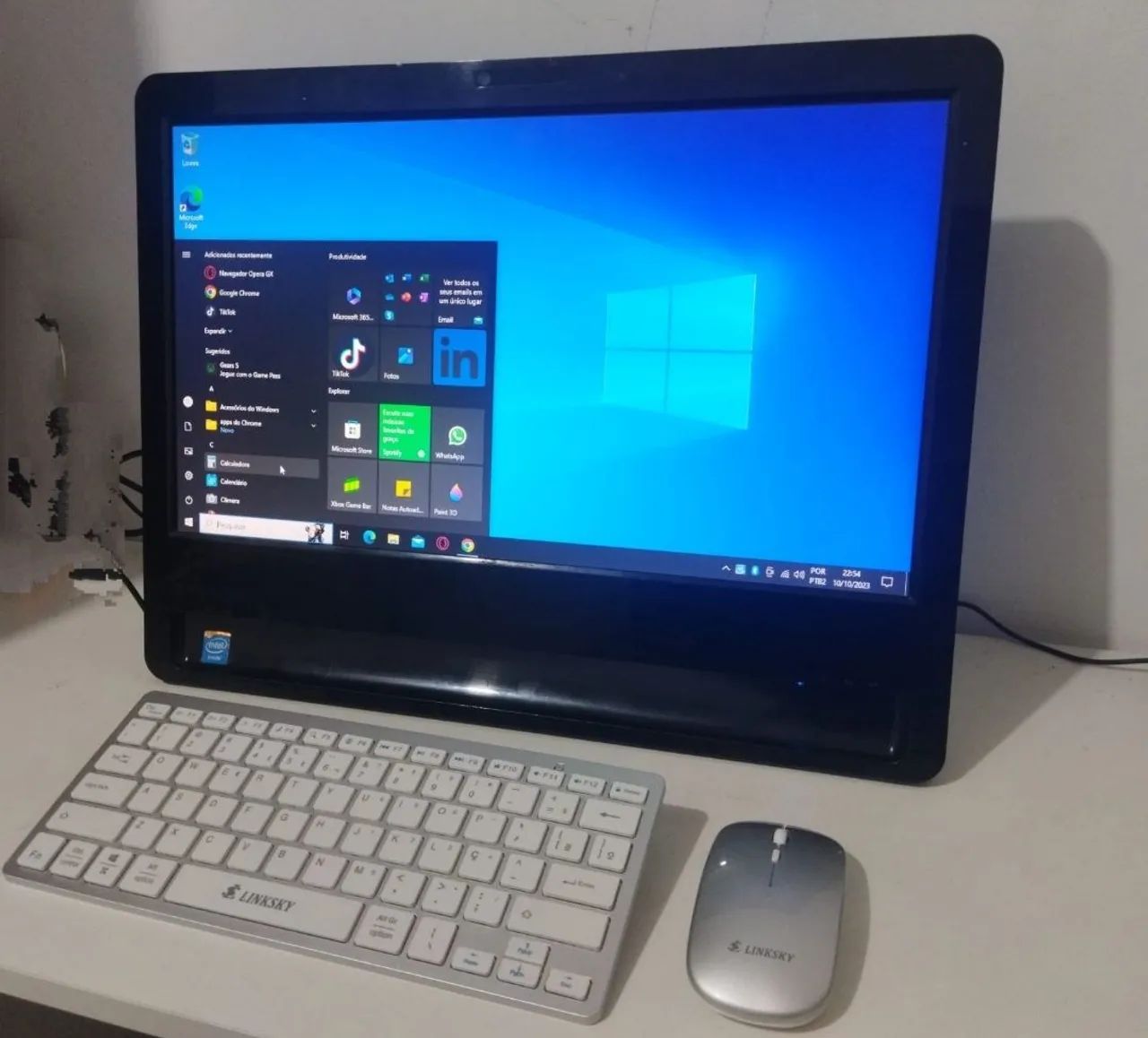 Computador All In One Windows 11 Wi-Fi Bluetooth Webcam HDMI programas e  jogos instalados - Computadores e Desktops - Riacho Fundo I, Brasília  1319038404 | OLX