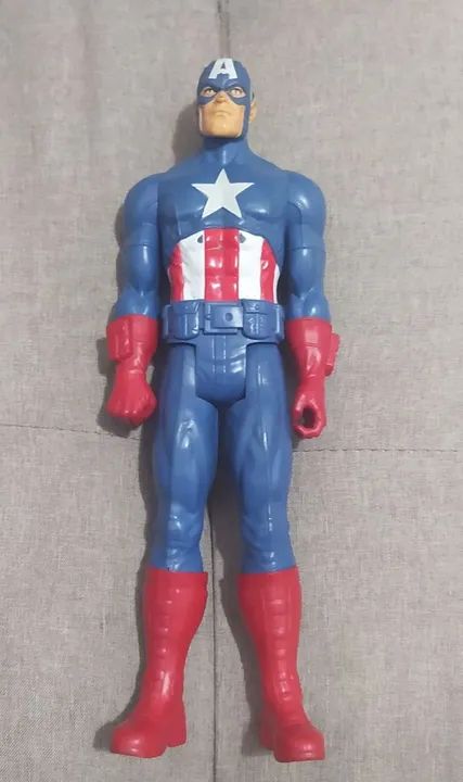 Boneco Capitão América - 30 CM. Articulado. - Foto 4