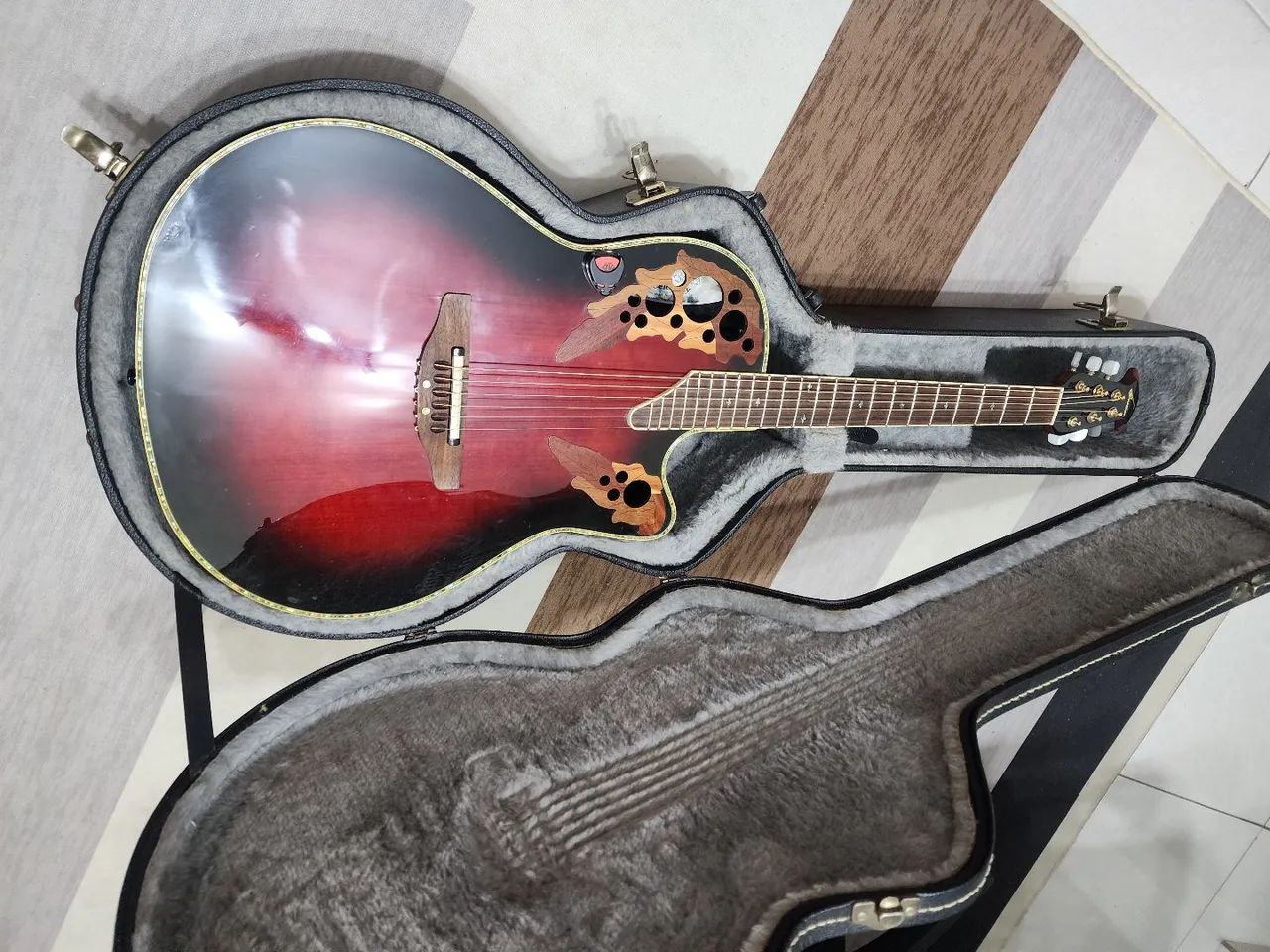 VIOLÃO OVATION CELEBRITY CDX44 - Instrumentos musicais - Brasil 