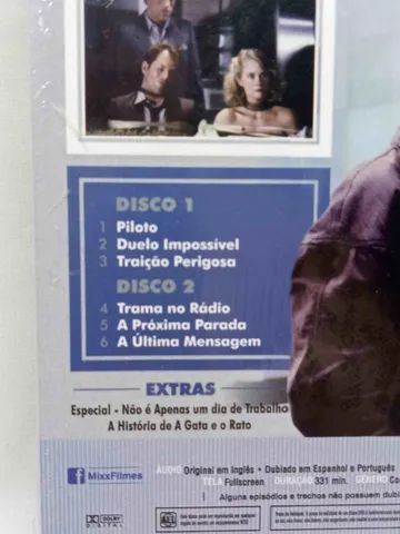 Box Dvd A Gata E O Rato 1 Temporada Original Lacrado - Foto 4