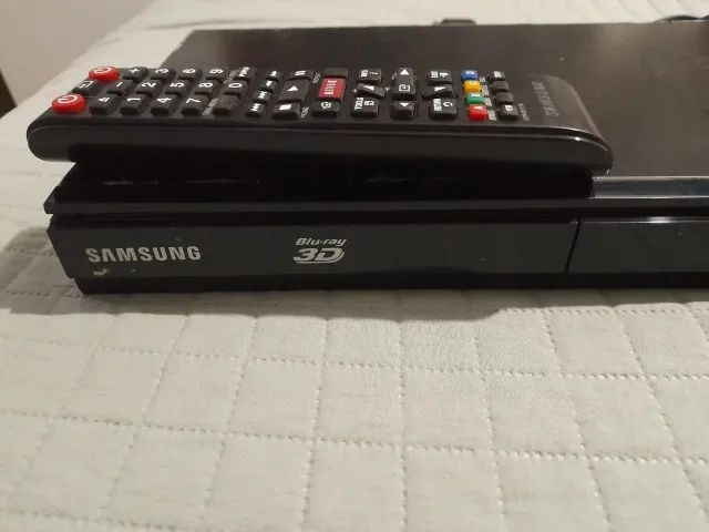 Bluray 3d Samsung Bd-e5500 Funcionando (Com Controle) - Foto 2