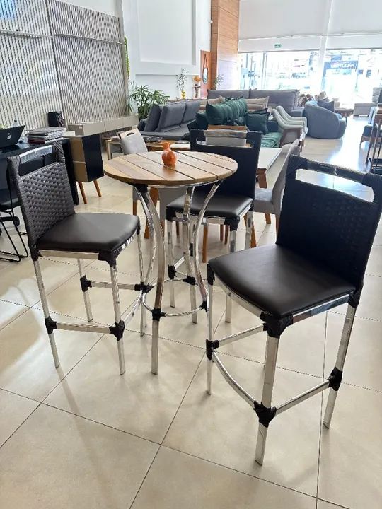 Bistrô Vigor  3 banquetas  - Foto 4