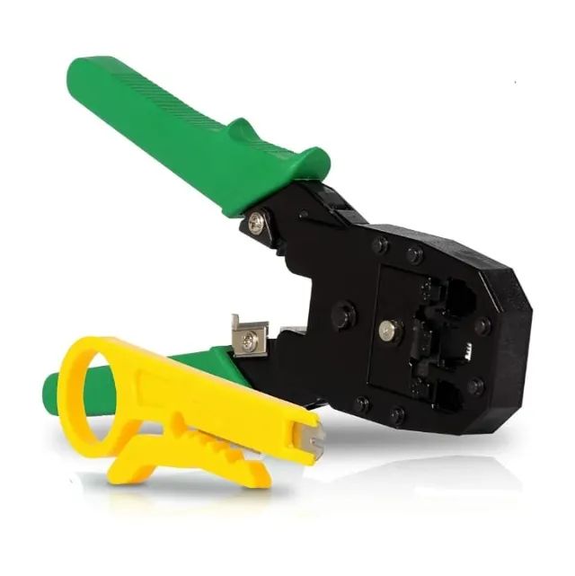 Alicate de Crimpar RJ45/RJ12/RJ11 Decapador