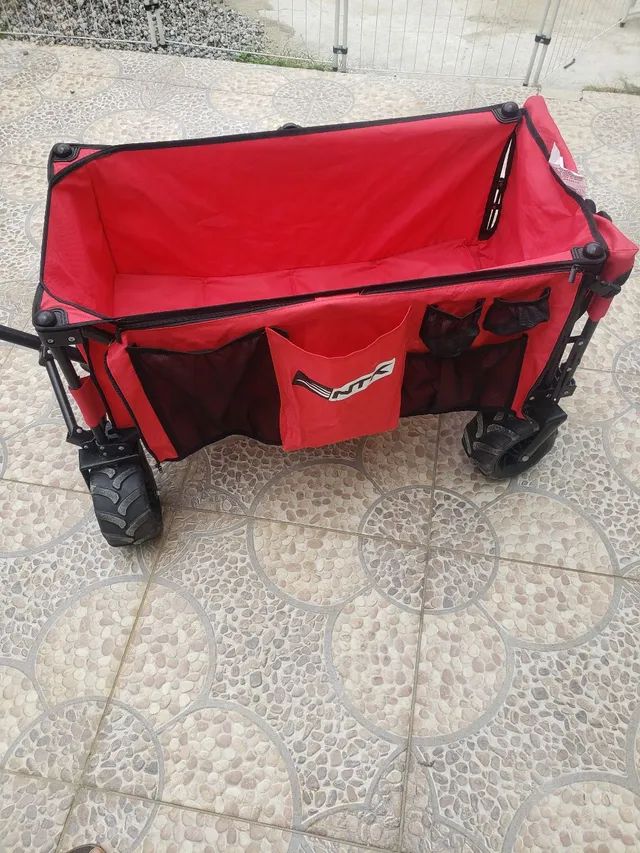 Carrinho articulado com bolsa, marca Nautica - Foto 3