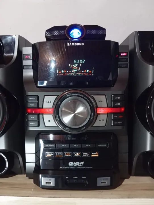 Mini System Samsung Mx-d870 1200 RMS *Aiwa*Sony*Philips Leia Descrição  - Foto 2