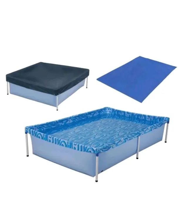 Kit Piscina + Forro e Capa 1000L (Promoção) - Foto 2