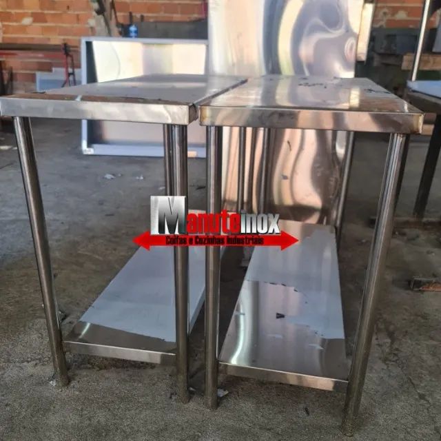 Mesa lisa bancada inox  - Foto 3
