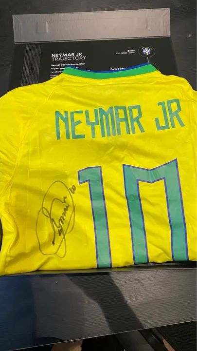 Camisa - Seleção Brasileira - Autografada por Neymar jr - Foto 4