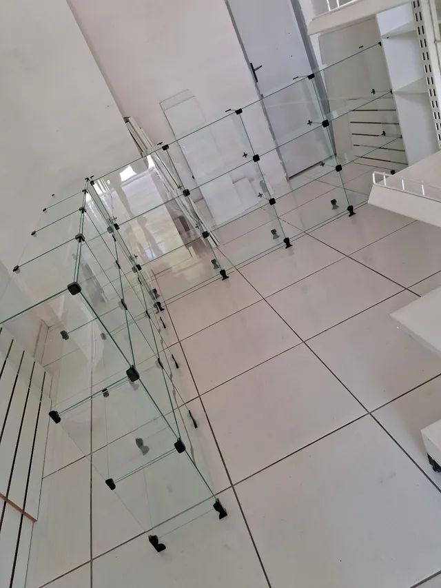 Balcões de vidro expositor gondolas para lojas 64311795265282121