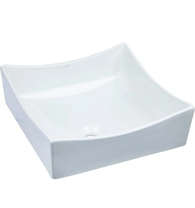 Cuba De Apoio Ravena Branca 34,5cm x 34,5cm