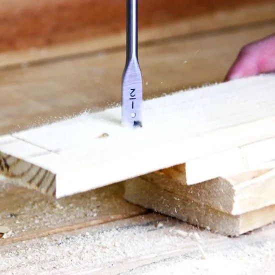 Broca Chata P/madeira 1/2pol 12,7mmx150mm Bfh1927 - Foto 3