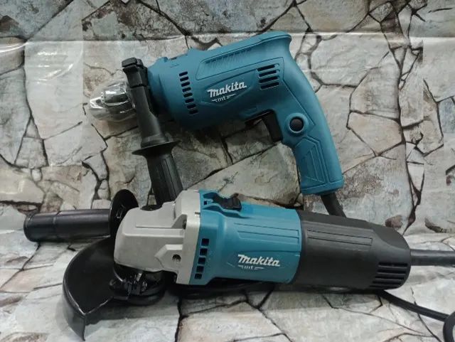 Furadeira de Impacto M0801B 500w + Esmerilhadeira Angular M0901B 600w - Foto 2