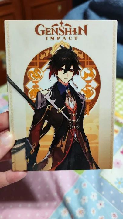 Desapego de 4 Placas em MDF Genshin Impact (juntos)