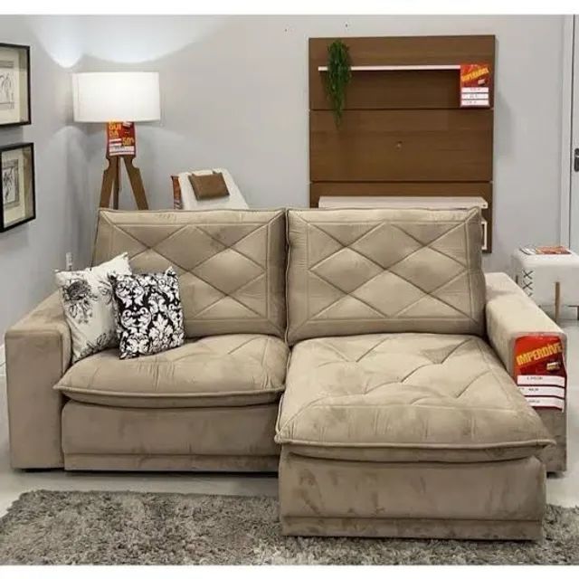 Sofá Retrátil e Reclinável Isla Plus