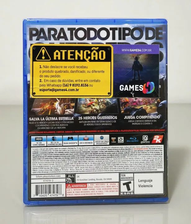 Batlleborn Ps4 Lacrado  - Foto 2
