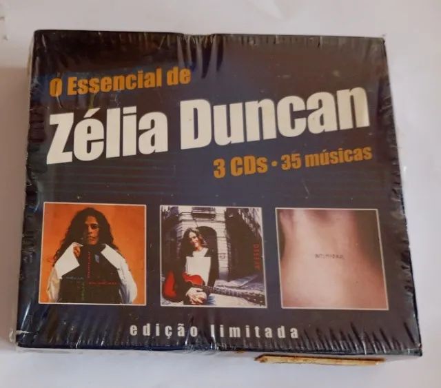 O Essencial Zélia Duncan 3 CDs Original ( Lacrado )