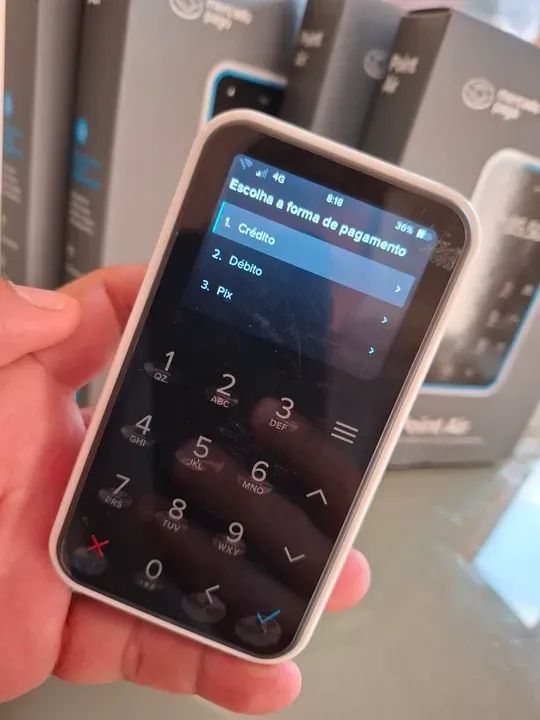Máquina de Cartão Point AIR LED TELA TOUCH SCREEN - SEM TETO DE VENDAS / A PRONTA ENTREGA - Foto 2