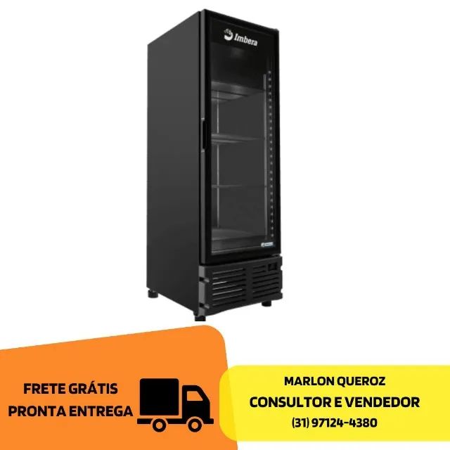 Freezer Vertical Porta de Vidro Imbera 110/220v