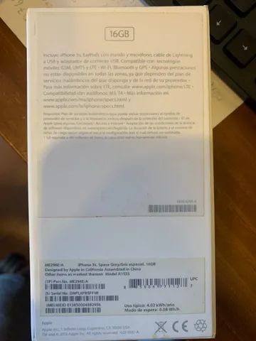 Caixa Vazia Iphone 5s 16Gb Preto - Foto 3