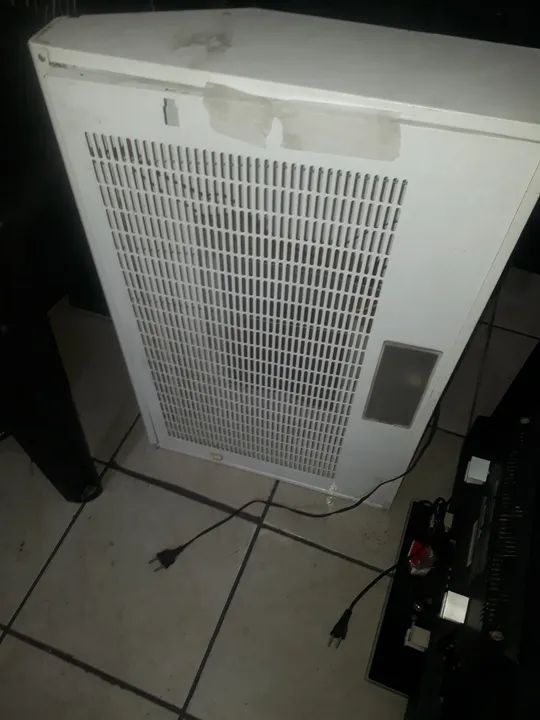 Coifa/Depurador de ar Continental Charme em metal branco  - Foto 3