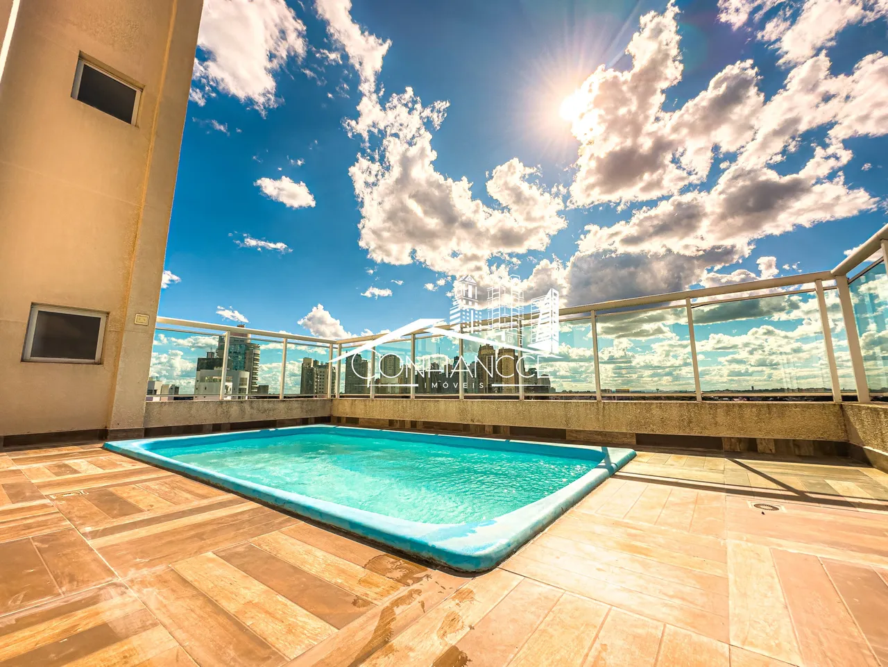 Cobertura com piscina 4 quartos para alugar - Ecoville, Curitiba, PR | Confiancce Imóveis