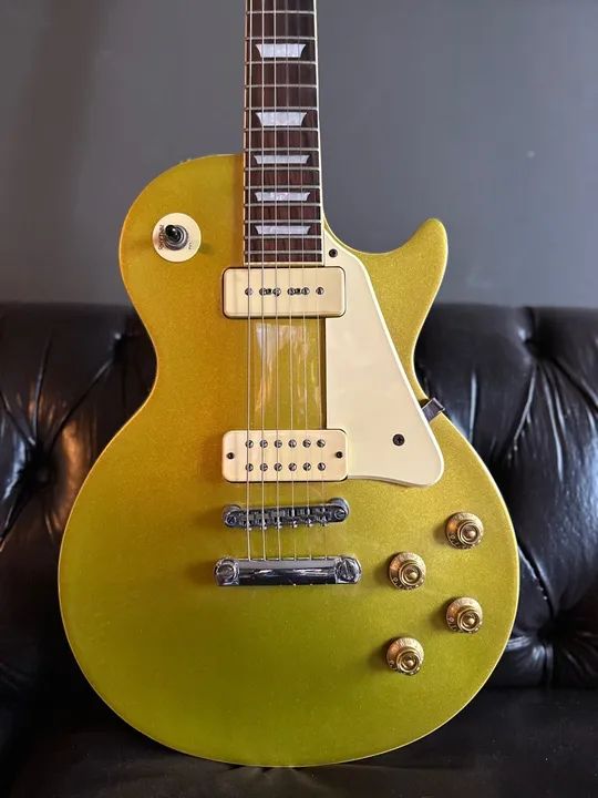 Guitarra Epiphone 56 Gold Top 2004 c/ upgrade - Instrumentos