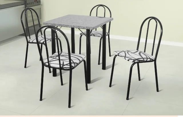 Mesa quadrada tubular  - Foto 2