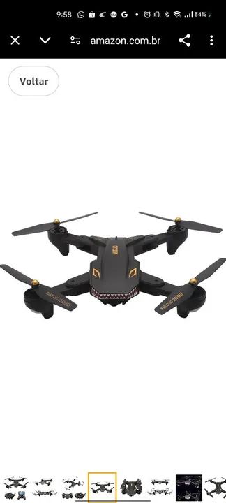Drone Battle Sharks Visuo XS809S 2 Baterias  - Foto 5