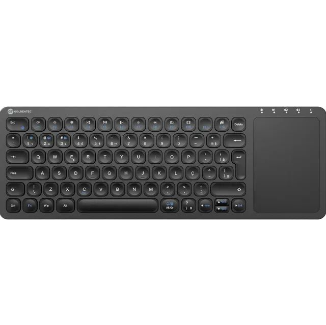 Teclado Sem Fio Bluetooth GT Prime com Touchpad - WZetta