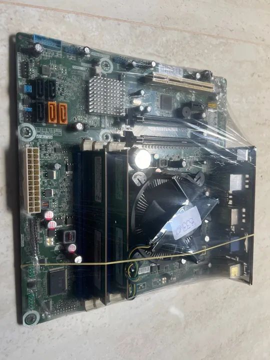 Kit placa mãe + processador i3-2120 + memória 4gb + espelho + cooler - Foto 3