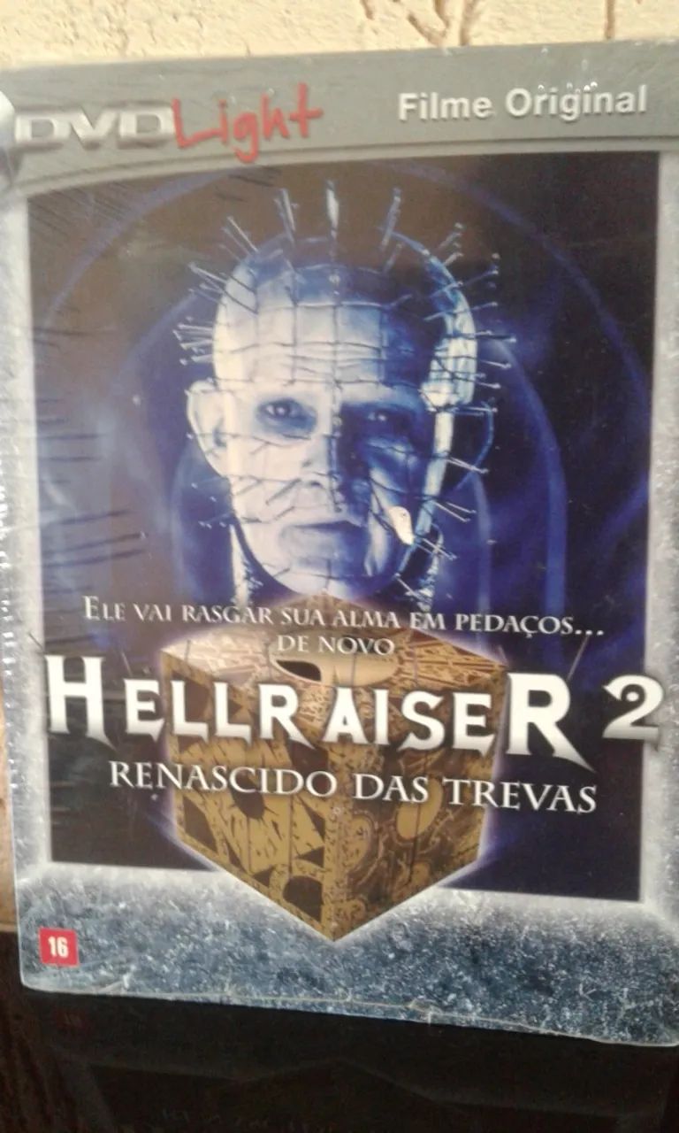Hellraiser 2 Filme dvd Original Novo Lacrado - Foto 4