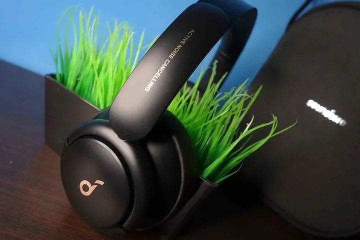 Fone Headset PROFISSIONAL Bluetooth 5.5 Anker Soundcore lif Q30/60hrs BATERIA/equalizador 