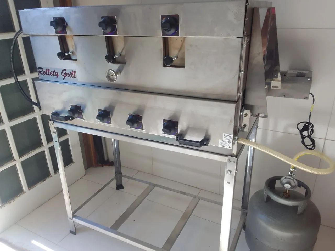 Forno Industrial para pizza e esfiha Rollety Grill - Foto 4