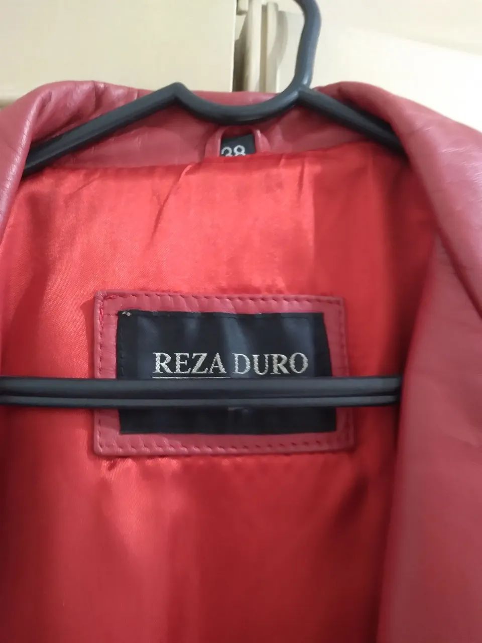 Jaqueta de Couro Vermelho - Foto 5