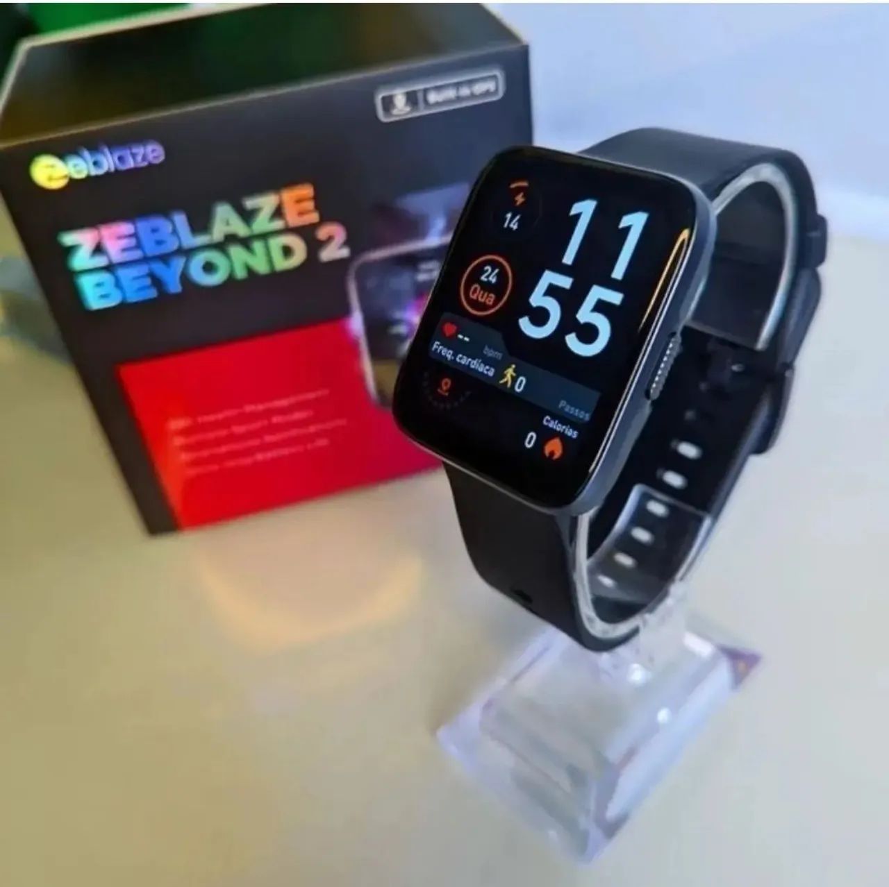 Zeblaze Beyond 2 Smartwatch AMOLED com GPS Integrado