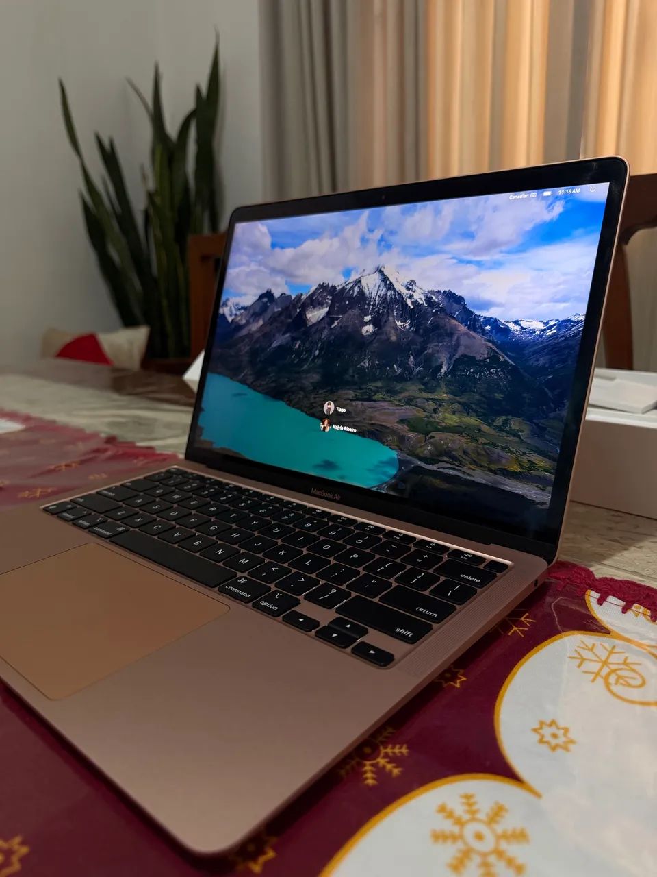 MacBook Air M1 13インチ 8GB/256GB ローズゴールド Macbook Air M1 8GB 256GB SSD Tela 133 Gold 2020