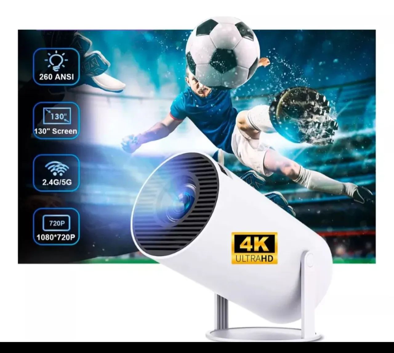 Projetor HY-300 Sistema Android 