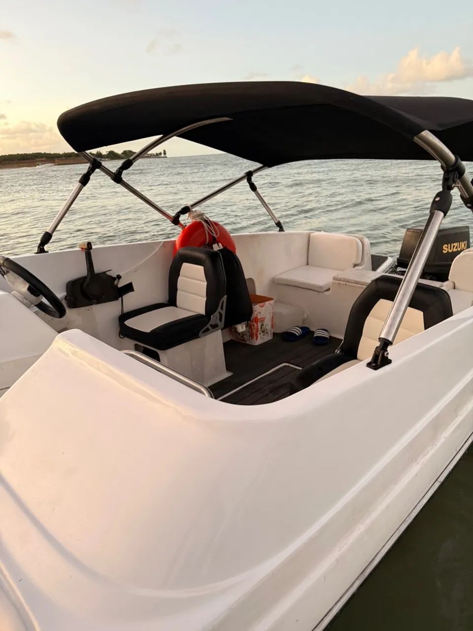 Lancha 19 pés diamar vantage barco motor popa - Foto 2