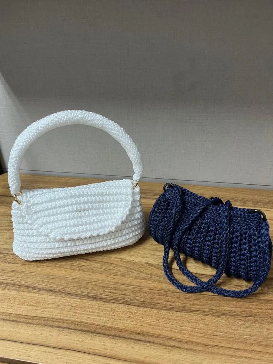 Bolsas de Crochê. - Foto 4