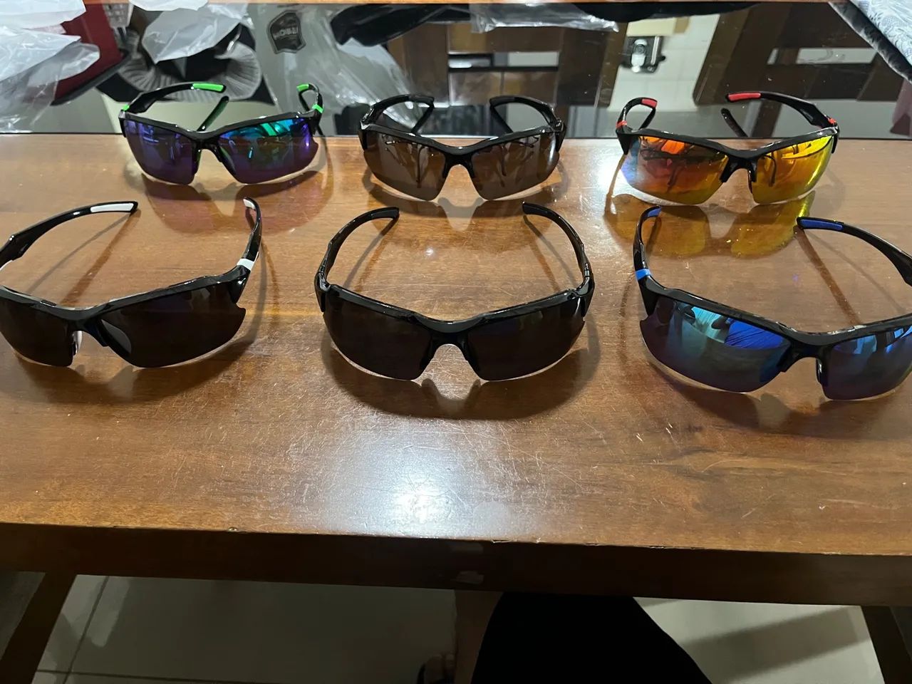 Óculos de Sol Esportivo - Diversas Cores - Foto 3