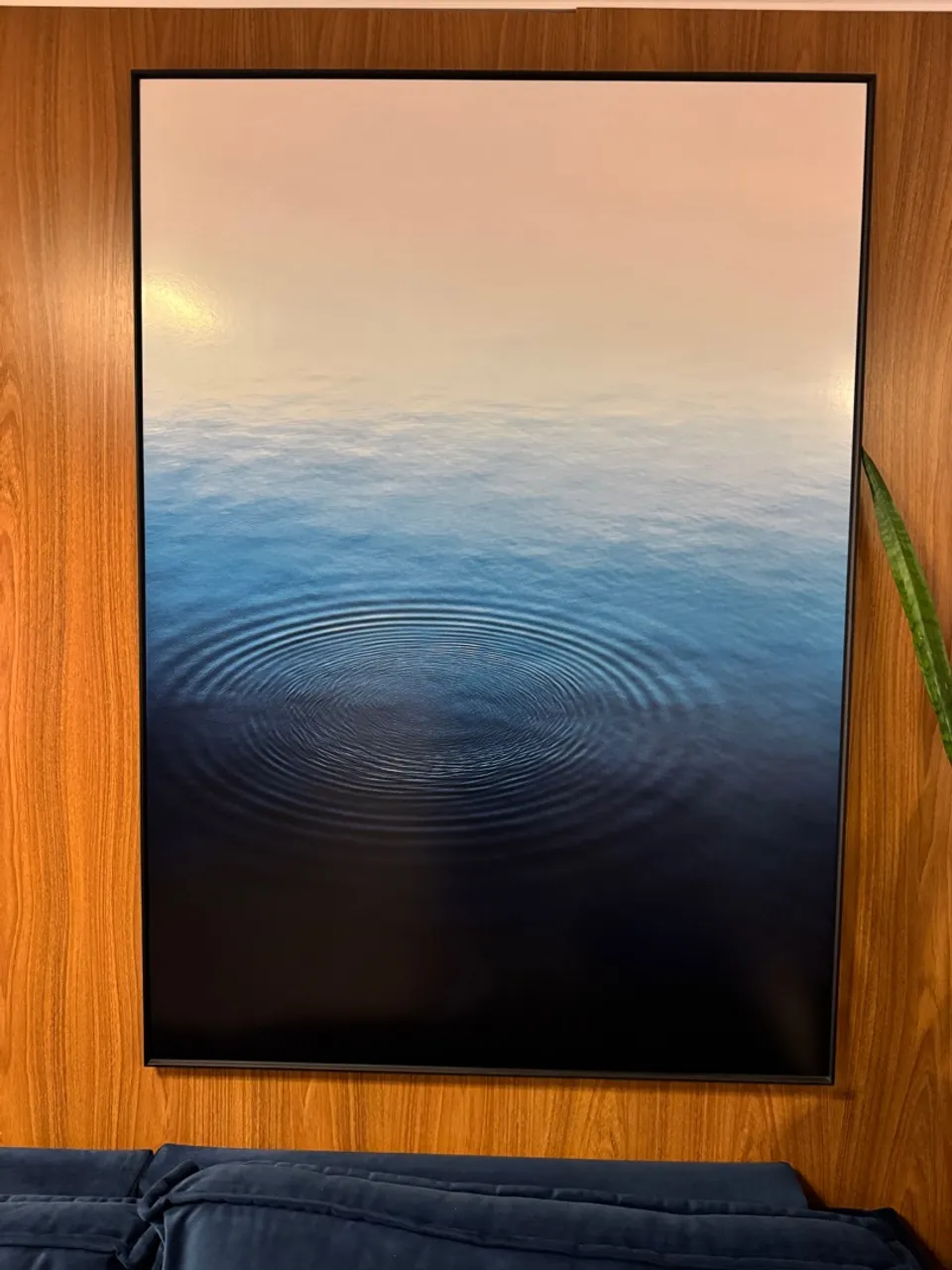 Quadro Decorativo gota no oceano 