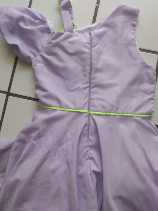 Vestido lilás infantil  - Foto 3