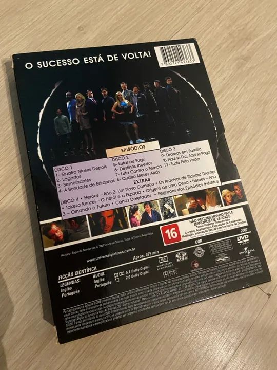 DVD Heroes Segunda Temporada - Foto 2