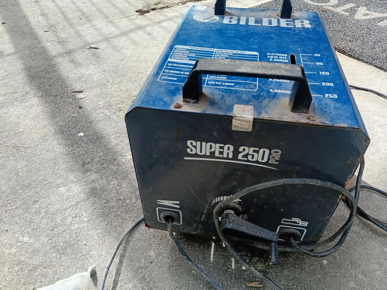Solda Elétrica Bilder Super 250 Pro
